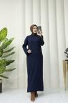 ARİA TRİKO ELBİSE  Lacivert