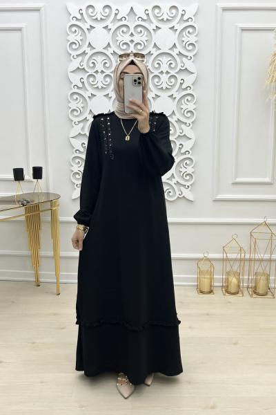 Aysima elbise Siyah