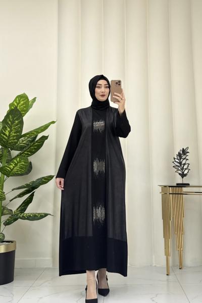 Birce elbise Siyah