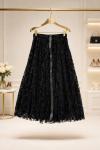 Dantel etek Siyah