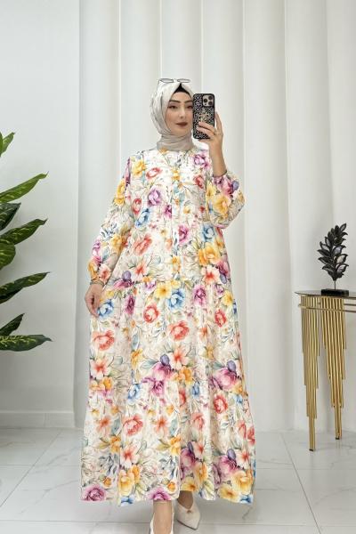 Destina Elbise  Sarı