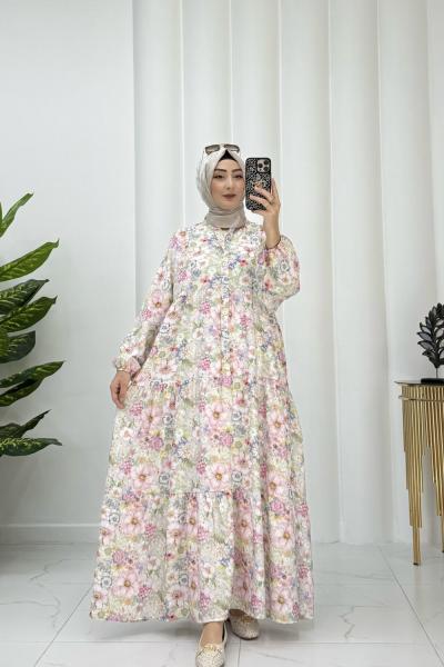 Fiorello elbise Pembe