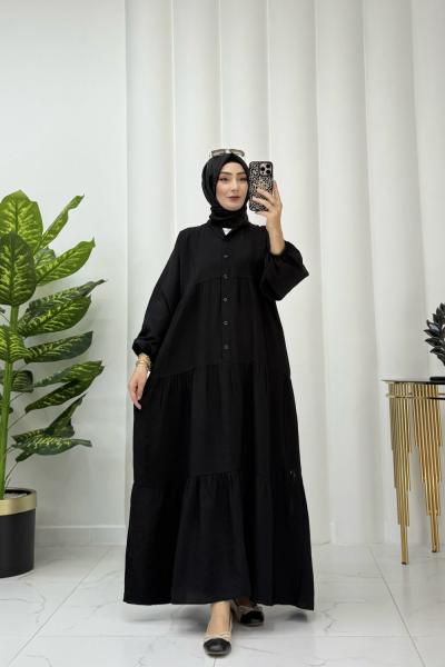 HİLA ELBİSE Siyah