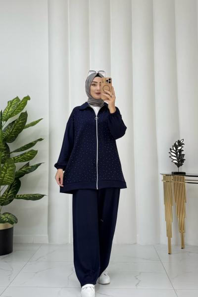 Melas takım Lacivert