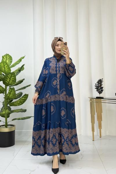 Mihriban Elbise Mavi