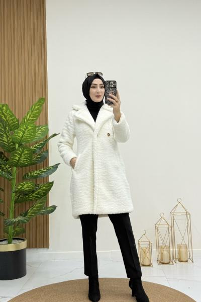 Ross peluş kaban Beyaz