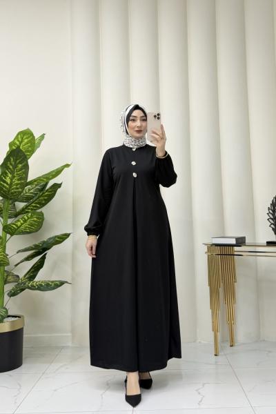 Simge Elbise Siyah