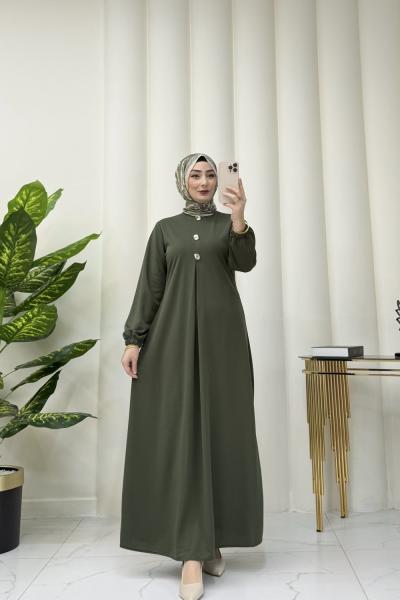Simge Elbise Haki
