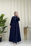 Simge Elbise Lacivert