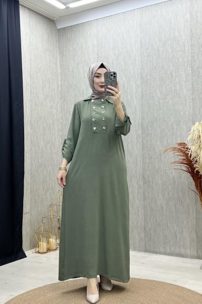 FARAH ELBİSE Haki