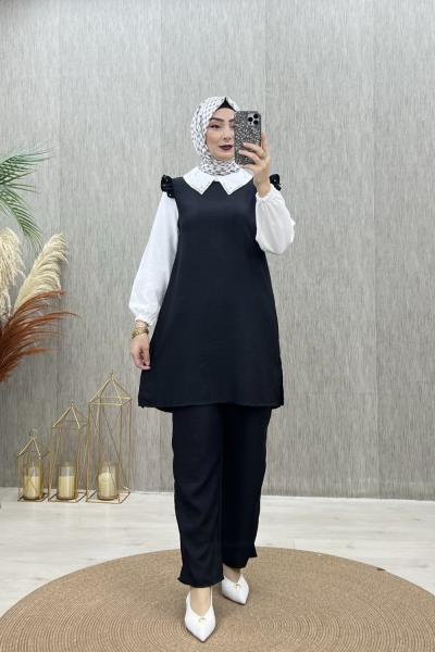 Maysa takım Siyah