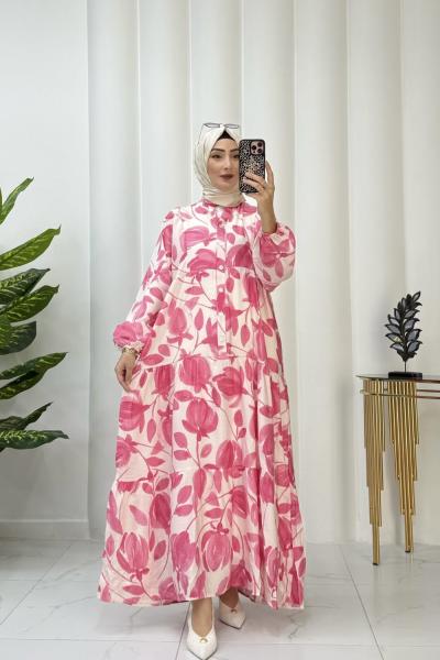 Yaz Elbise Pembe