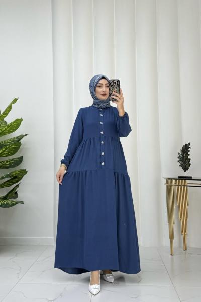 Layla Elbise Mavi