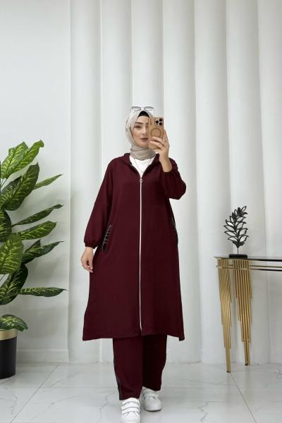 Şeyma takım Bordo