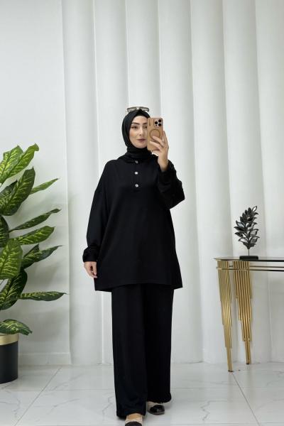 Kübra takım Siyah
