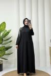 Frida elbise Siyah