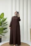 Frida elbise Acı Kahve