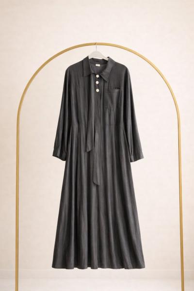 premium elbise Siyah