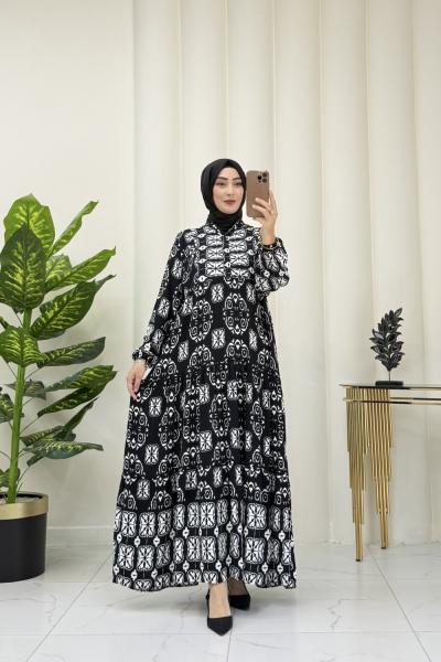 Eliz elbise Siyah