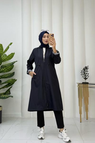 Yağmur trenç Lacivert